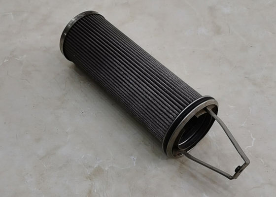 Sintered Mesh स्टेनलेस स्टील हाइड्रोलिक तेल फ़िल्टर कारतूस