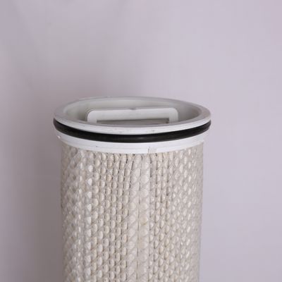 PTFE फिल्म 10 माइक्रोन 0.1um पीपी Pleated फ़िल्टर कारतूस