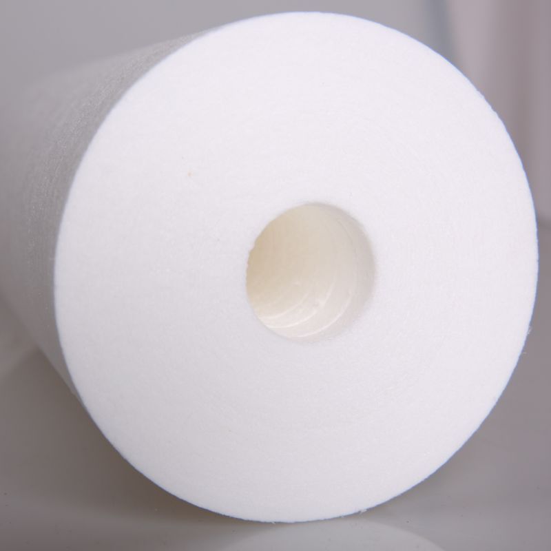 नॉनवॉवन फैब्रिक 100% Bfe99 PP Spun फ़िल्टर कारतूस